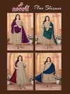 Plus Blossom By Aanchi Vichitra Silk Kurti With Bottom Dupatta Orders In India